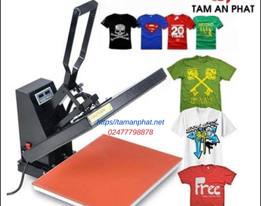 Công nghệ in áo đỉnh cao bằng máy ép nhiệt - xu hướng của giới trẻ