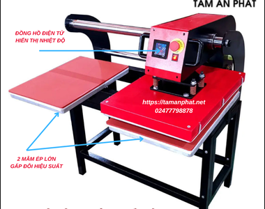 Máy ép nhiệt khổ lớn sự lựa chọn hàng đầu cho kích thước khổ lớn