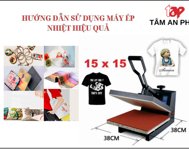 CHUYÊN GIA hướng dẫn sử dụng máy ép nhiệt hiệu quả cho người mới