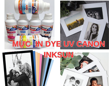 Khám phá dòng mực Dye UV Canon Inksun đỉnh cao của nghệ thuật ảnh