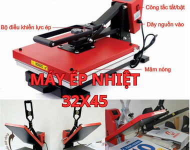 Máy ép nhiệt 32x45 lồng áo giá rẻ - Máy ép nhiệt khổ A3
