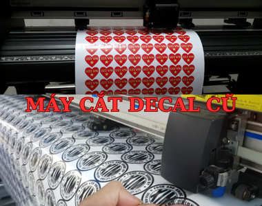 Máy cắt decal cũ - Kinh nghiệm mua máy cắt decal cũ tại hà nội