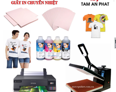 Giấy in chuyển nhiệt lên vải - cách dùng giấy in chuyển nhiệt