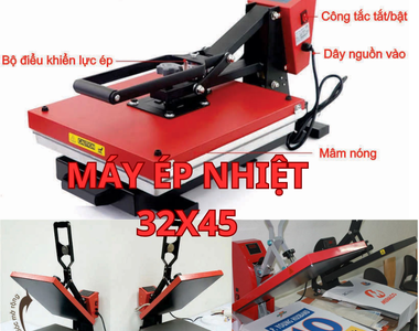 Máy ép nhiệt 32x45 - máy ép nhiệt áo thun đỉnh cao