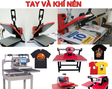 Phân biệt máy ép nhiệt cầm tay và máy ép nhiệt khí nén