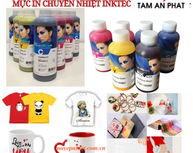 Mực in chuyển nhiệt Inktec Hàn Quốc - Top 2 mực in chuyển nhiệt chất lượng.