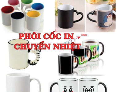 Những mẫu phôi cốc sứ in chuyển nhiệt hot nhất hiện nay tại Tâm An Phát