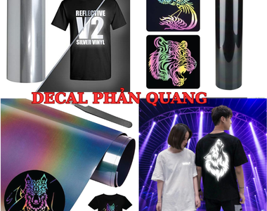 Decal Phản quang - Các loại decal phản quang Hot nhất hiện nay