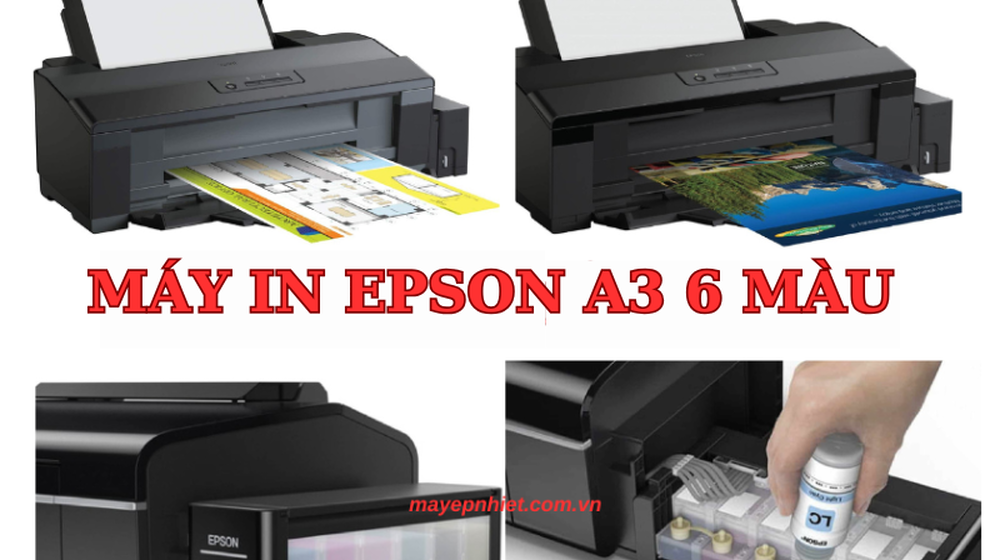 [Khám phá] máy in Epson A3 6 màu - Chinh phục mọi chi tiết sắc nét!