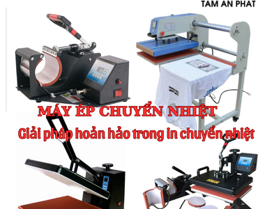 Máy ép chuyển nhiệt - Giải pháp hoàn hảo trong in chuyển nhiệt