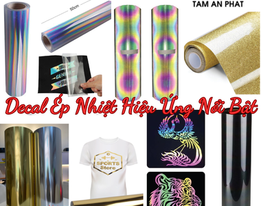 Decal chuyển màu là gì? hướng dẫn in decal chuyển nhiệt