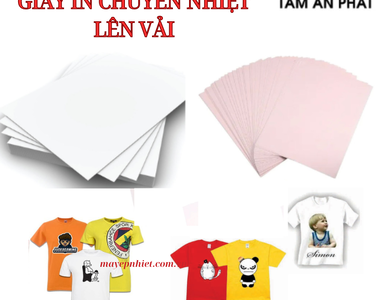 Giấy in chuyển nhiệt lên vải - các loại giấy in chuyển nhiệt tốt