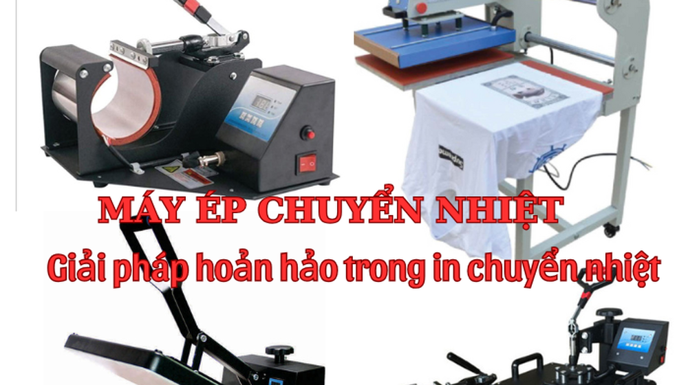 Máy ép nhiệt - máy ép chuyển nhiệt đủ kích thước chính hãng