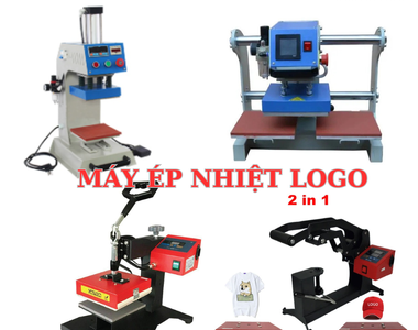 Chi tiết về máy ép nhiệt logo - các loại máy ép nhiệt logo phổ biến
