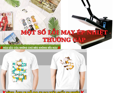Một số lỗi máy ép nhiệt thường gặp và cách khắc phục