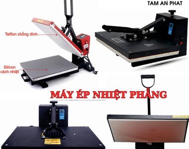 Máy ép nhiệt phẳng – Giải pháp hoàn hảo cho in áo thun chuyên nghiệp
