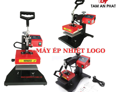 Máy ép nhiệt Logo - Bí quyết tạo Logo sắc nét, bền đẹp