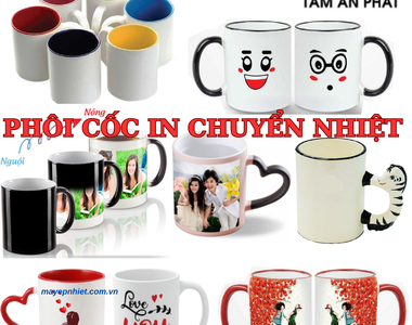 Phôi cốc sứ in chuyển nhiệt Tâm An Phát