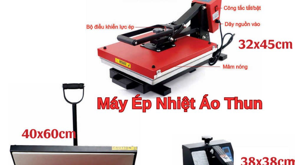 Máy ép nhiệt quần áo: Đặc điểm, cấu tạo và cách sử dụng