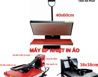Khám phá máy ép nhiệt áo: biến ý tưởng sáng tạo thành sản phẩm thực tế