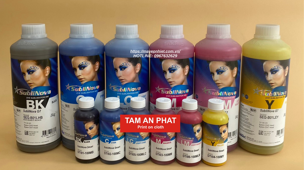 Mực in chuyển nhiệt Inktec: Giải pháp in ấn chuyên nghiệp, toàn diện
