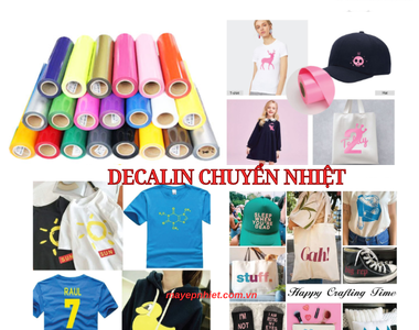 Decal chuyển nhiệt - decal nhiệt in ép áo thun giá rẻ, chất lượng