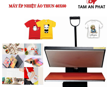 Máy ép nhiệt 40x60 - Bí quyết in ấn chuyên nghiệp từ A-Z