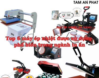 Máy ép nhiệt - Giải pháp in ấn chuyên nghiệp cho áo, cốc, mũ, logo