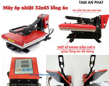 Máy ép nhiệt 32x45 giá tốt, Bảo hành kim cương – Tâm An Phát