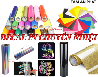 Bảng màu decal chuyển nhiệt hot trend 2025 – Cập nhật xu hướng mới nhất