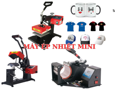 Máy ép nhiệt mini - Giải pháp ép áo, cốc, mũ chuyên nghiệp tại nhà.