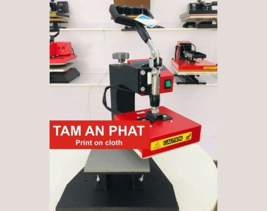 Máy ép nhiêt logo: Vai trò, ứng dụng và lưu ý quan trọng