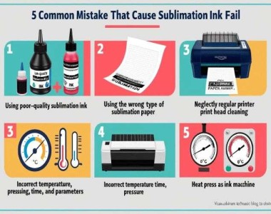 Cảnh báo 5 sai lầm khiến mực in chuyển nhiệt "giết chết" bản in của bạn!