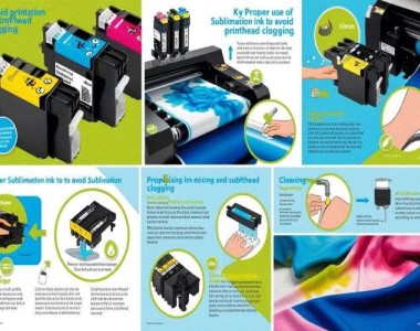 Cách sử dụng mực in chuyển nhiệt đúng cách – tránh tắc đầu phun hiệu quả
