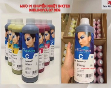 Mực In Chuyển Nhiệt Inktec Sublinova G7 SEG: Giải Pháp In Ấn Cao Cấp Từ Hàn Quốc