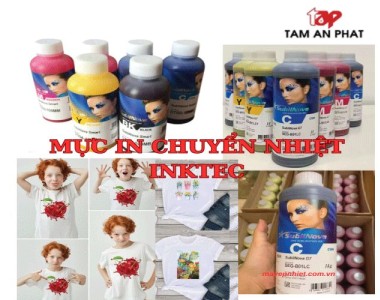 Mực in chuyển nhiệt inktec - khẳng định vị thế trên thị trường Quốc tế