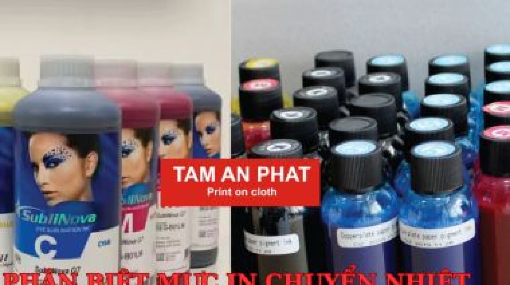 Phân biệt mực in chuyển nhiệt và mực in thường – Tránh chọn sai mực!