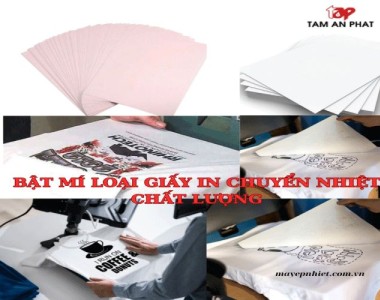 Bật mí loại giấy in chuyển nhiệt chất lượng
