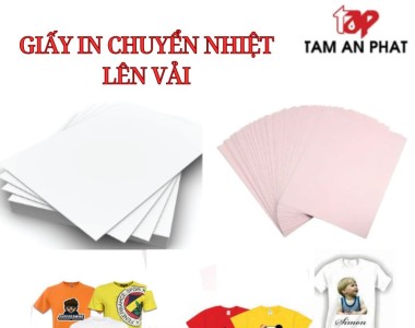 Giấy in chuyển nhiệt lên vải - các loại giấy in chuyển nhiệt tốt