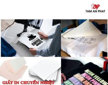 Tổng hợp về các loại giấy in chuyển nhiệt lên áo