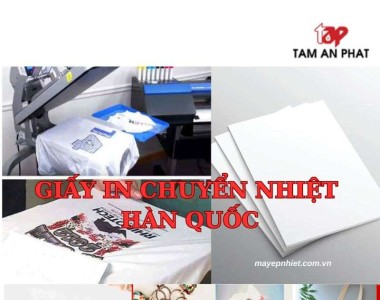 Giấy in chuyển nhiệt Hàn Quốc - Bí quyết cho hình in sắc nét