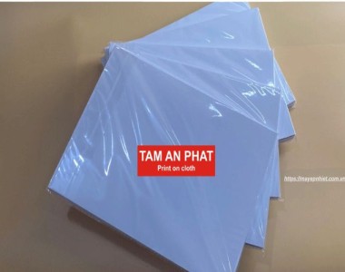 Giấy in chuyển nhiệt dùng cho loại vải nào? Có in được vải tối màu không?