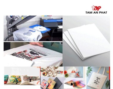 Giấy in chuyển nhiệt lên áo sáng màu loại nào chất lượng?