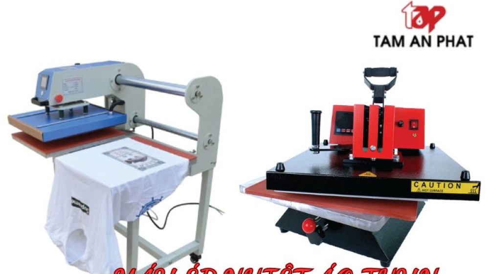 Tổng hợp các loại máy ép nhiệt áo thun đáng mua nhất hiện nay