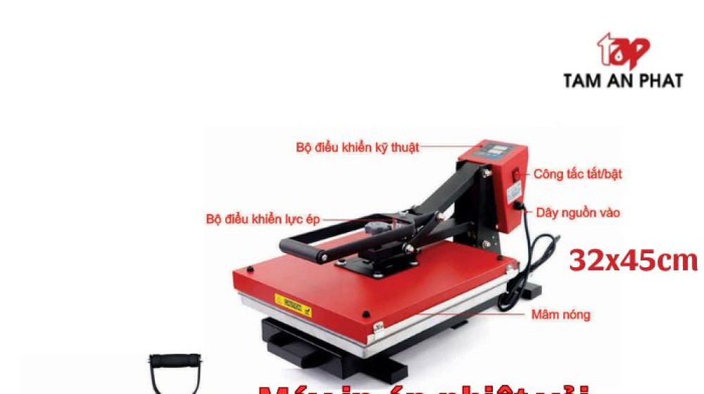 Máy ép nhiệt in áo chất lượng và những điều cần quan tâm