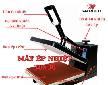 Cấu tạo máy ép nhiệt, nguyên lý hoạt động và ứng dụng