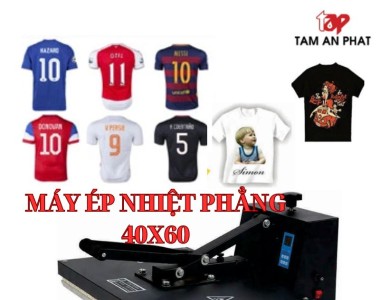 Máy ép nhiệt áo thun 40x60 - hướng dẫn sử dụng máy ép nhiệt áo thun 