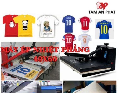 Máy ép nhiệt áo thun 40x60 - Bí quyết sử dụng máy ép nhiệt áo thun 40x60