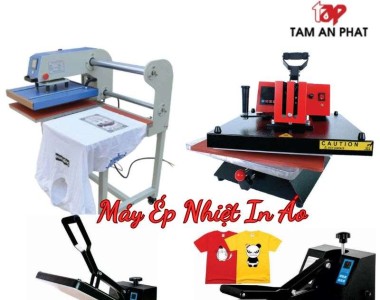 Máy ép nhiệt in áo – Công cụ không thể thiếu trong ngành in ấn sáng tạo