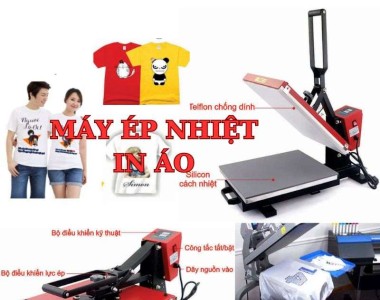 Máy ép nhiệt in áo - Giá máy ép nhiệt áo thun rẻ nhất Hà Nội